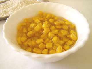 Tapioca and Sweet Corn